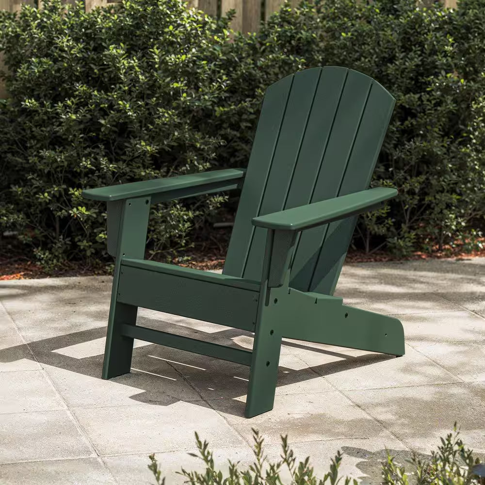 Seabrook Adirondack Chair in Slate Grey