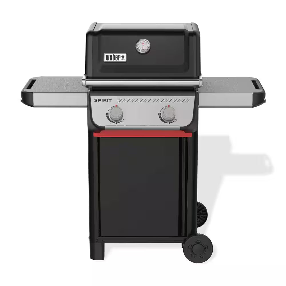 Spirit E-210 2-Burner Liquid Propane Gas Grill in Black with Snap-Jet Ignition