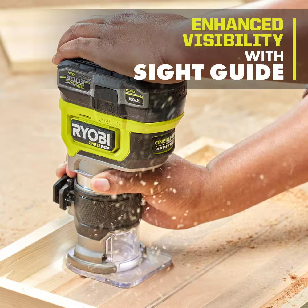ONE+ HP 18V Brushless Cordless Compact Router (Tool Only)