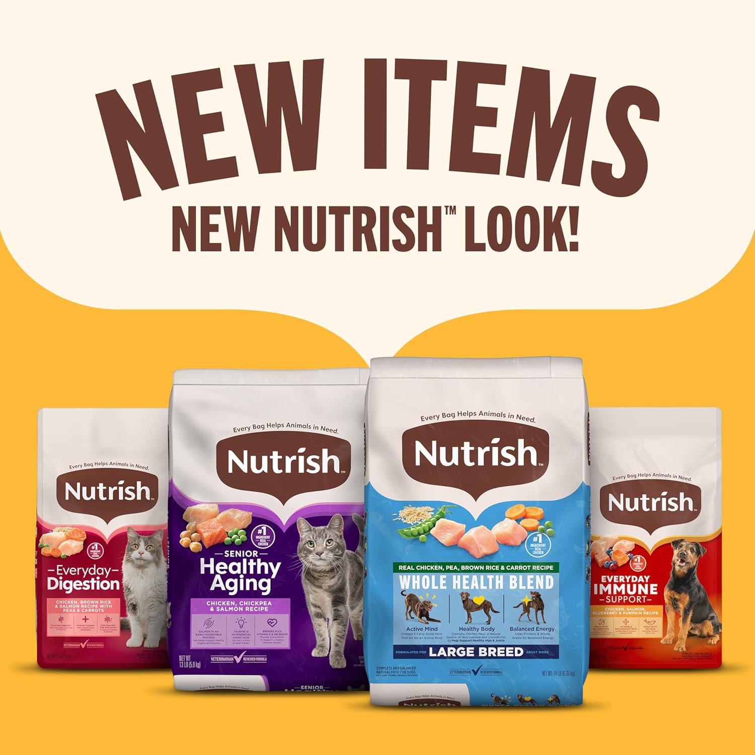 Nutrish Whole Health Blend Chunks in Gravy Variety Pack Wet Dog Food, 13 oz. Can, 12 Count (Rachael Ray)