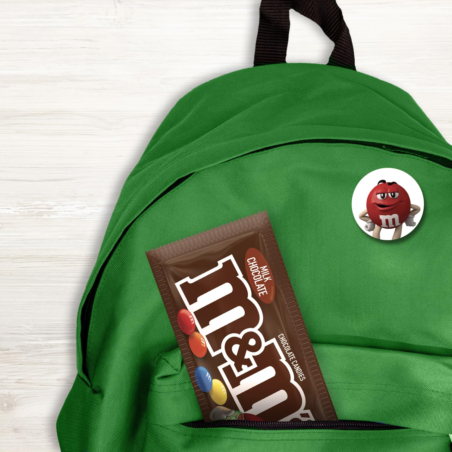 M&M'S Peanut Chocolate Candy, Full Size 1.74 oz Bag, Pack of 48 Bulk Candy Chocolate