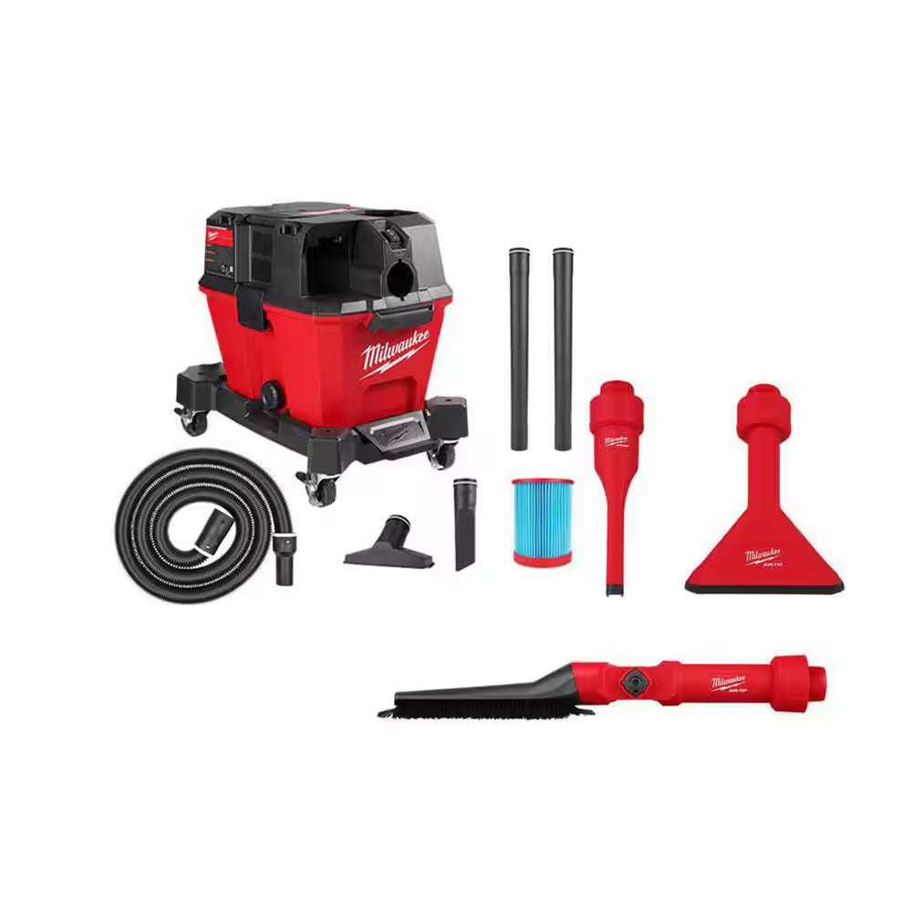 M18 18-Volt 2 Gal. Lithium-Ion Cordless Wet/Dry Vacuum with M18 XC 5.0 Ah Starter Kit