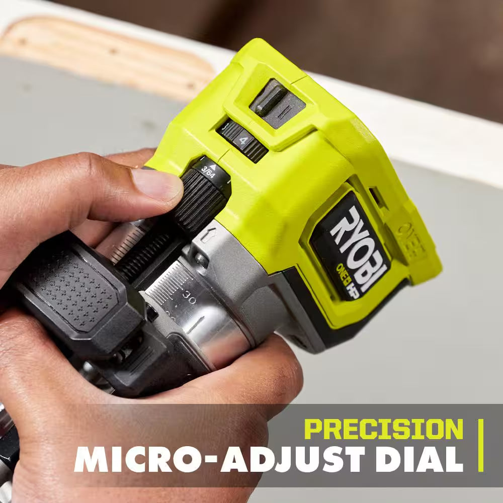 ONE+ HP 18V Brushless Cordless Compact Router (Tool Only)