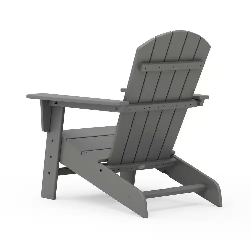 Seabrook Adirondack Chair in Slate Grey