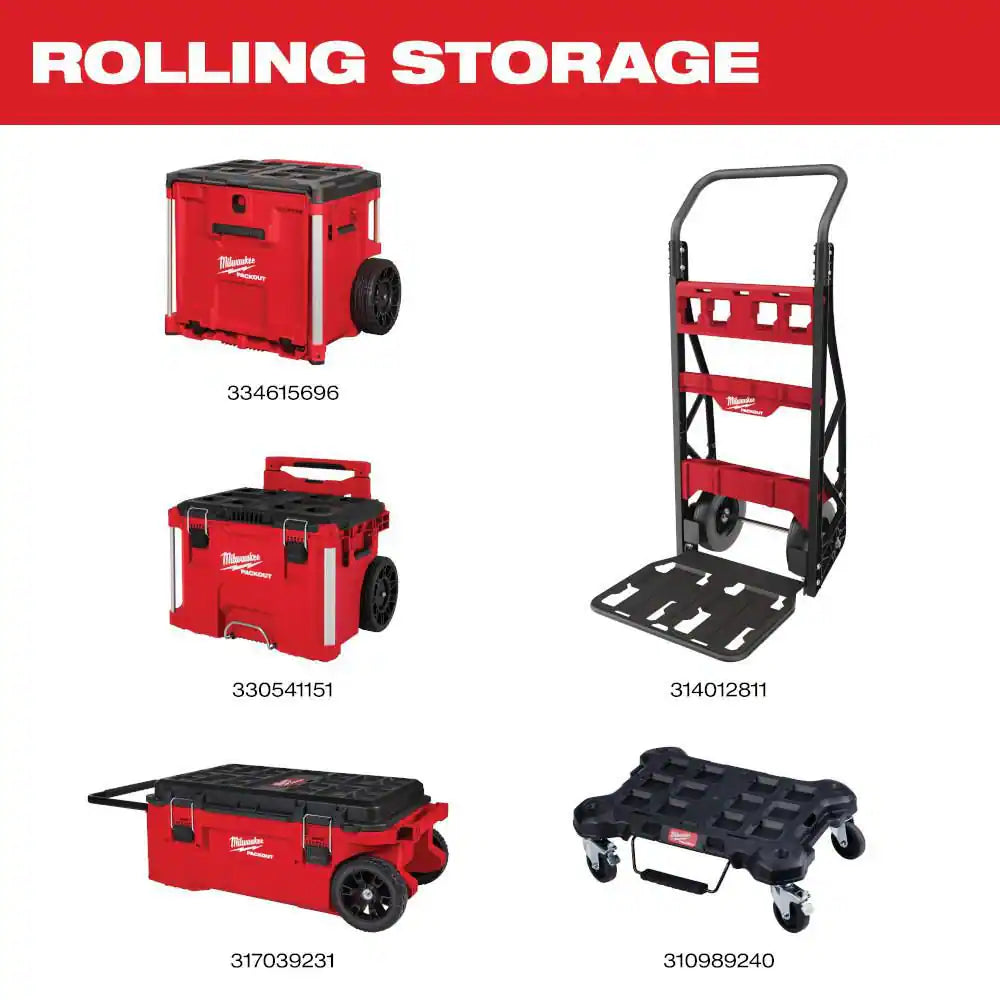 PACKOUT 22 In. Rolling Modular Tool Box Low Profile Handle