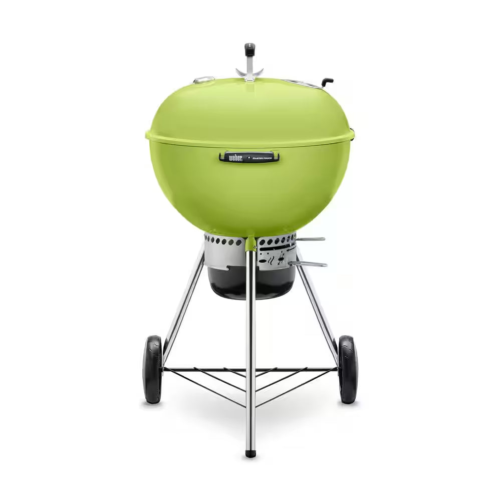 Master-Touch 22 In. Charcoal Grill in Black with Built-In Thermometer