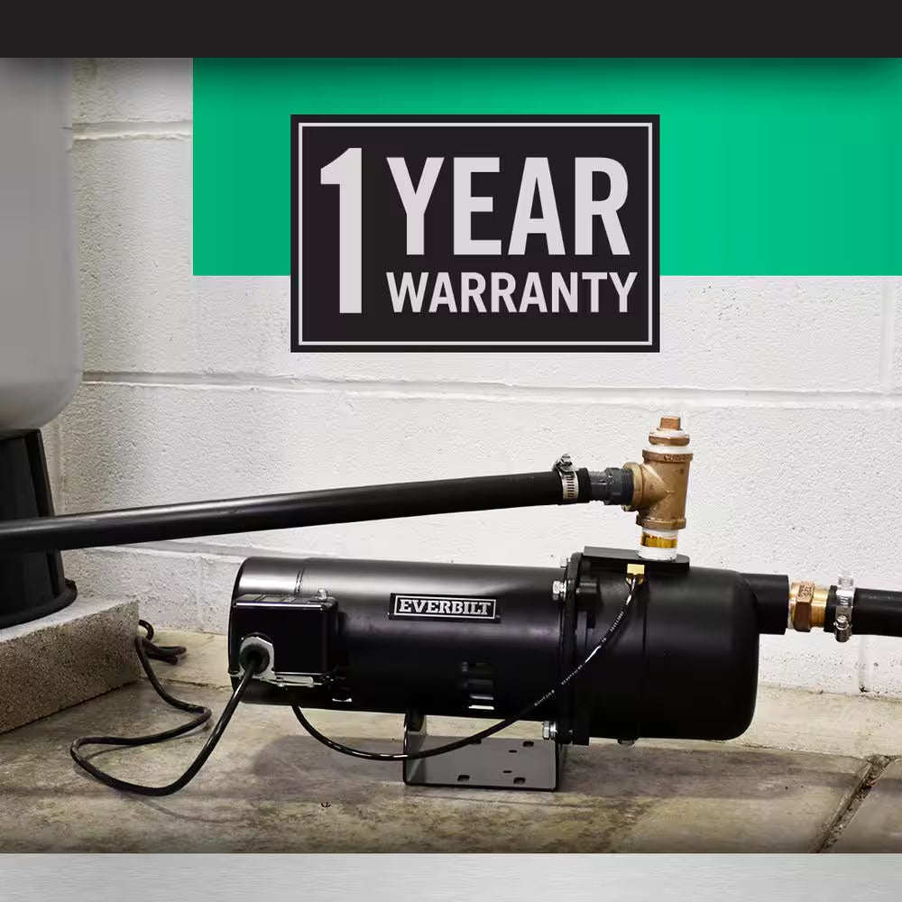 1/2 HP Plastic Shallow Well Jet Pump