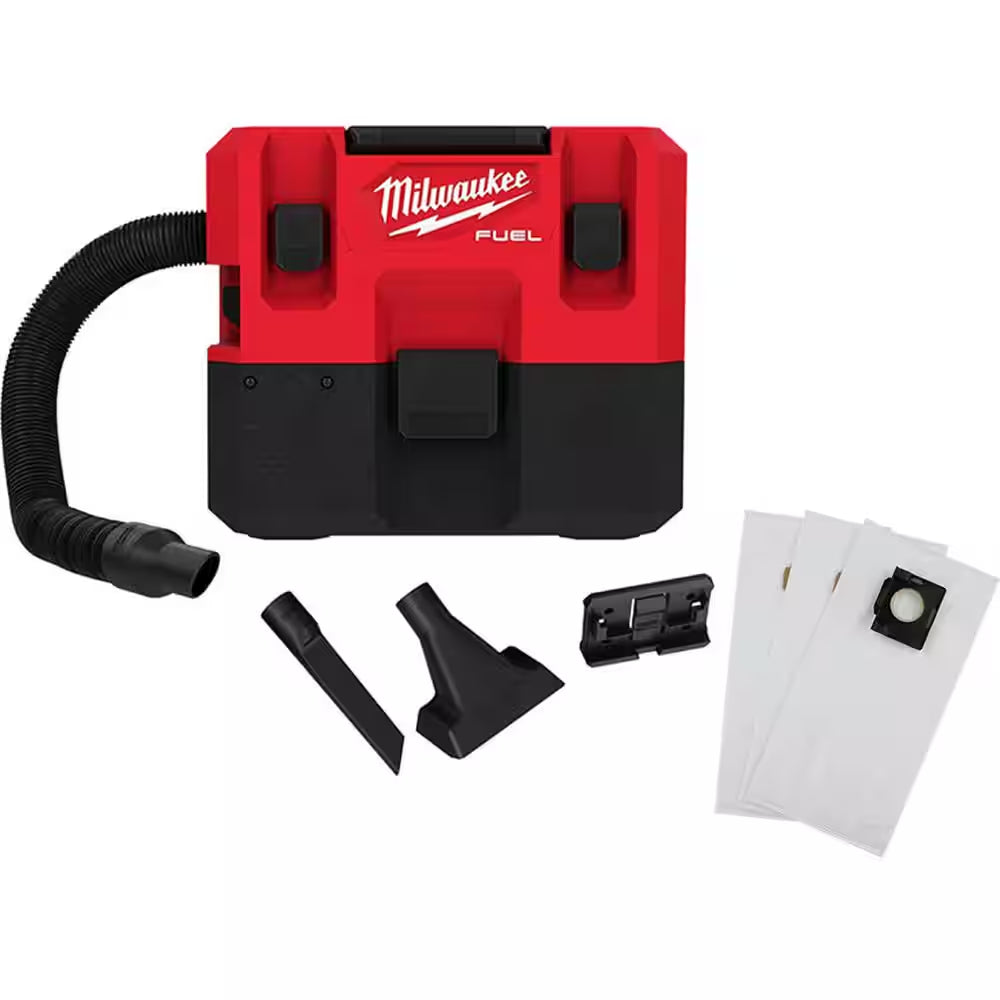 M18 18-Volt 2 Gal. Lithium-Ion Cordless Wet/Dry Vacuum with M18 XC 5.0 Ah Starter Kit