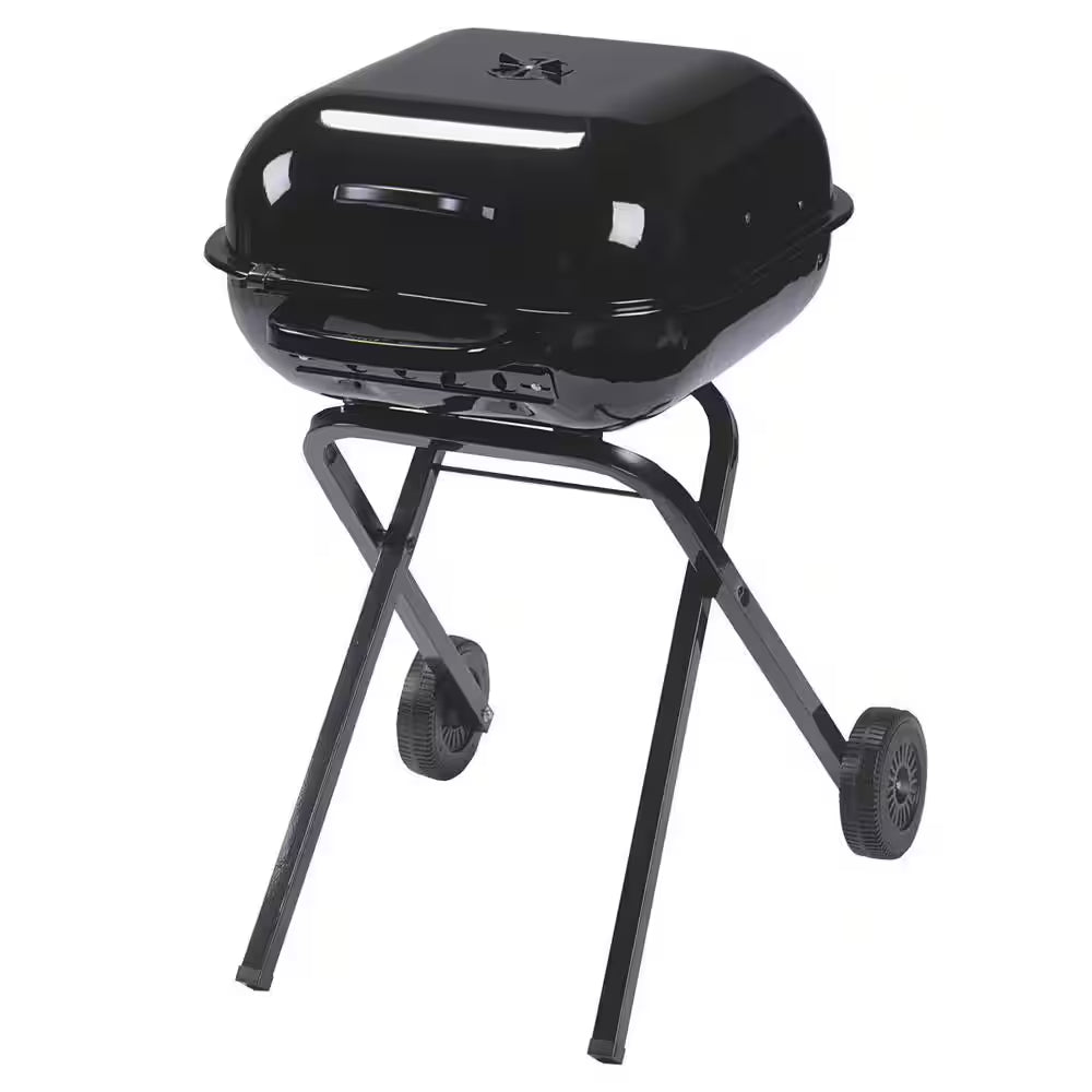 Walk-A-Bout Portable Red Charcoal Grill
