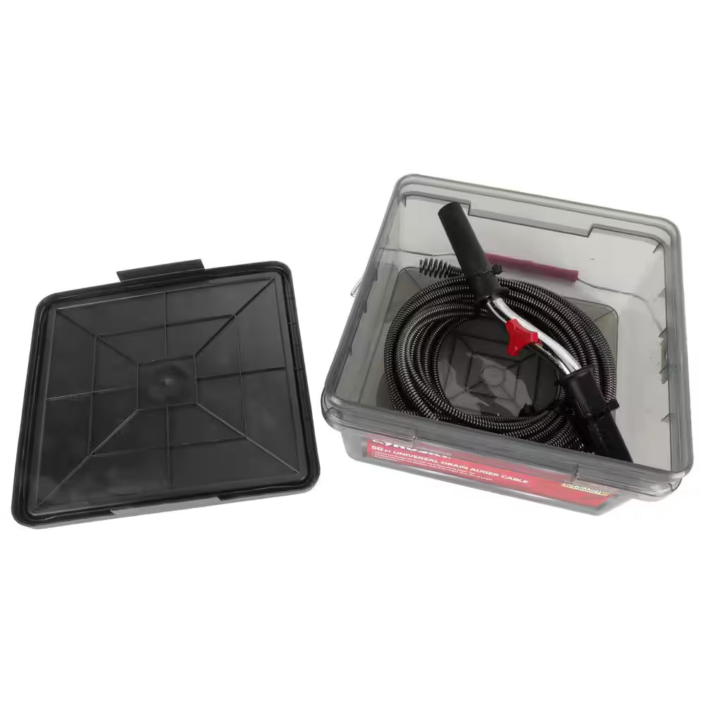 50 Ft. Drain Auger, Replacement Cable for Electric Augers