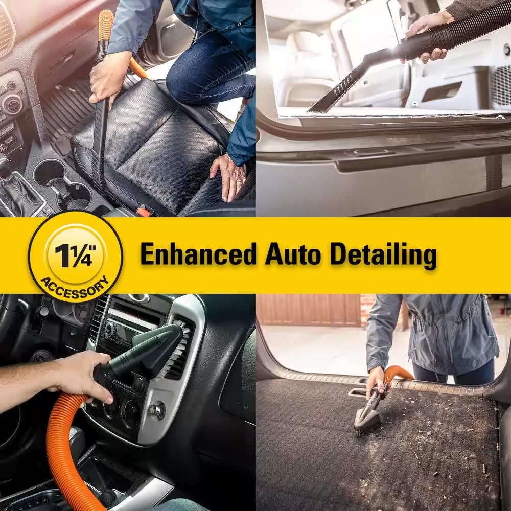 1-1/4 In. VT2534 Premium Car Cleaning Kit Accessory Shop Vacuum Attachments for  Wet Dry Vacs