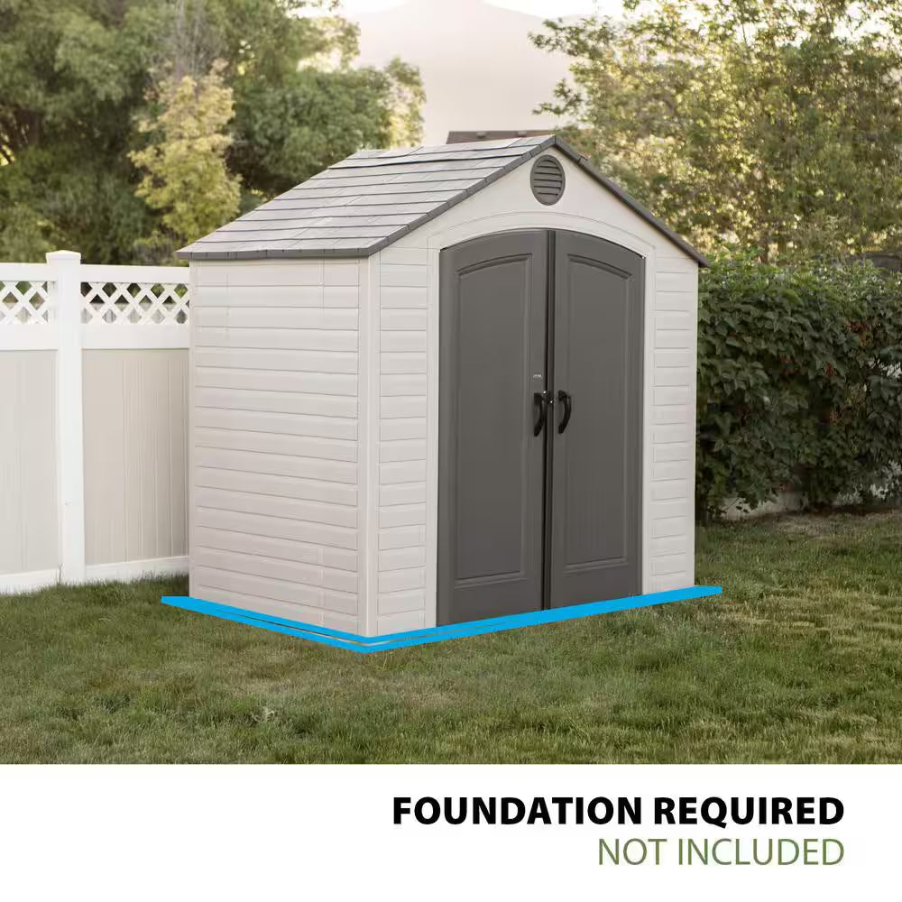 8 Ft. X 5 Ft. Resin Storage Shed