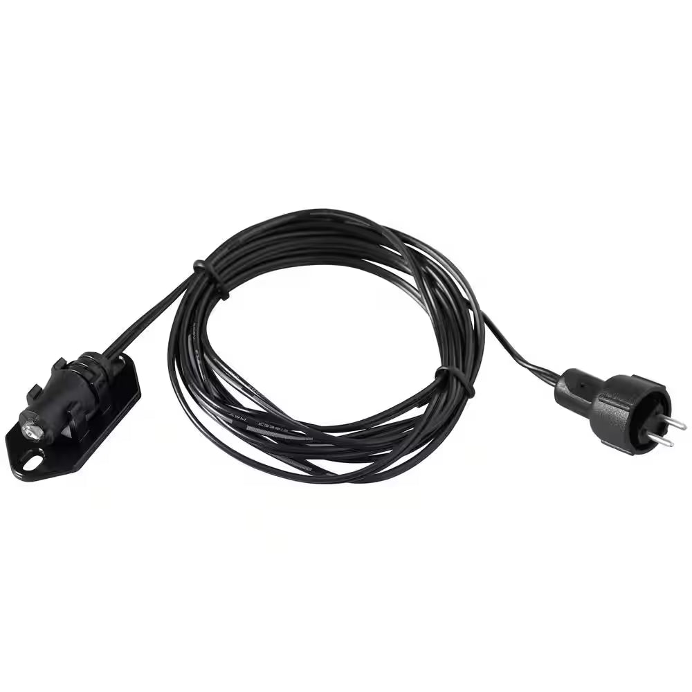 Low-Voltage 300-Watt Metal Landscape Lighting Transformer with Dusk to Dawn Sensor