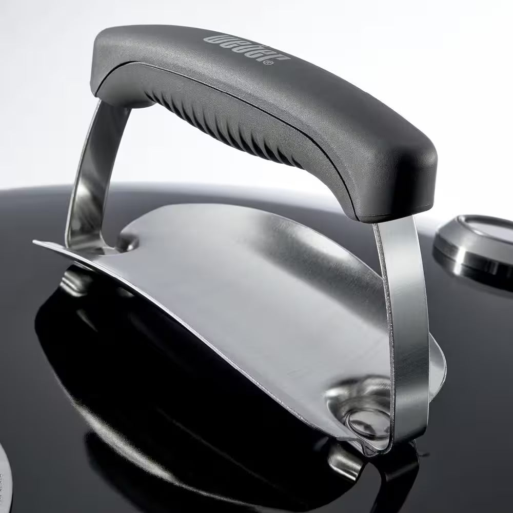 Master-Touch 22 In. Charcoal Grill in Black with Built-In Thermometer