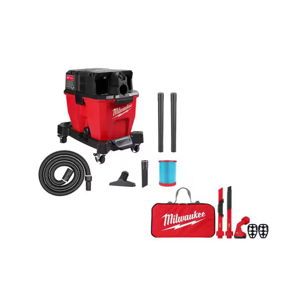 M18 18-Volt 2 Gal. Lithium-Ion Cordless Wet/Dry Vacuum with M18 XC 5.0 Ah Starter Kit