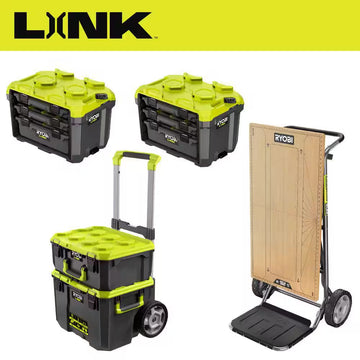 SPEEDBENCH Rolling Tool Box and Slotbox Organizer Kit (2-Piece)