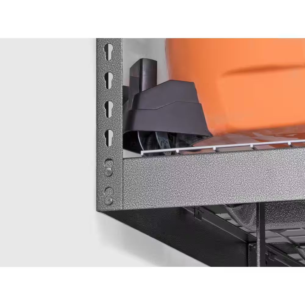 Versarac Gray Adjustable Steel Overhead Garage Storage Rack (48 in W X 96 in D)