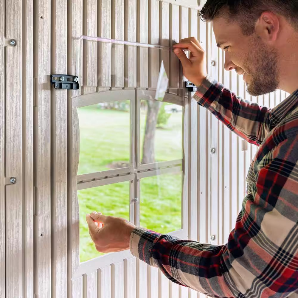 8 Ft. X 12.5 Ft. Resin Outdoor Storage Shed