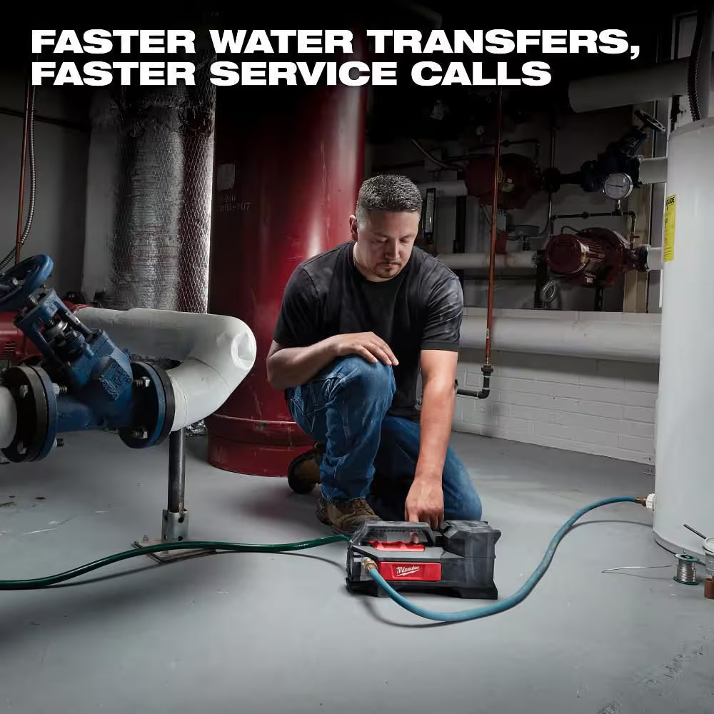 M18 18-Volt 1/4 HP Lithium-Ion Cordless Transfer Pump (Tool Only)