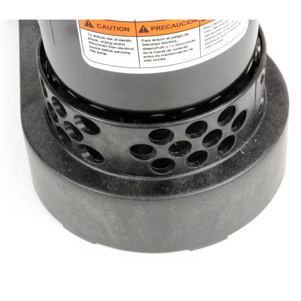 1/2 HP Aluminum Submersible Sump Pump Vertical Switch