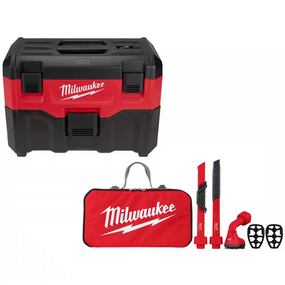 M18 18-Volt 2 Gal. Lithium-Ion Cordless Wet/Dry Vacuum with M18 XC 5.0 Ah Starter Kit