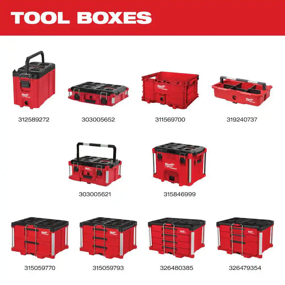 PACKOUT 22 In. 2-Drawer Tool Box with Metal Reinforced Corners