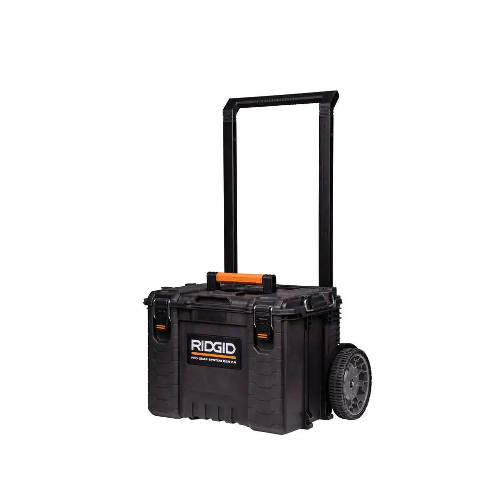 Pro Gear System Gen 2.0 Stackable 25 in All Terrain Rolling Tool Box with 9 In. Wheels