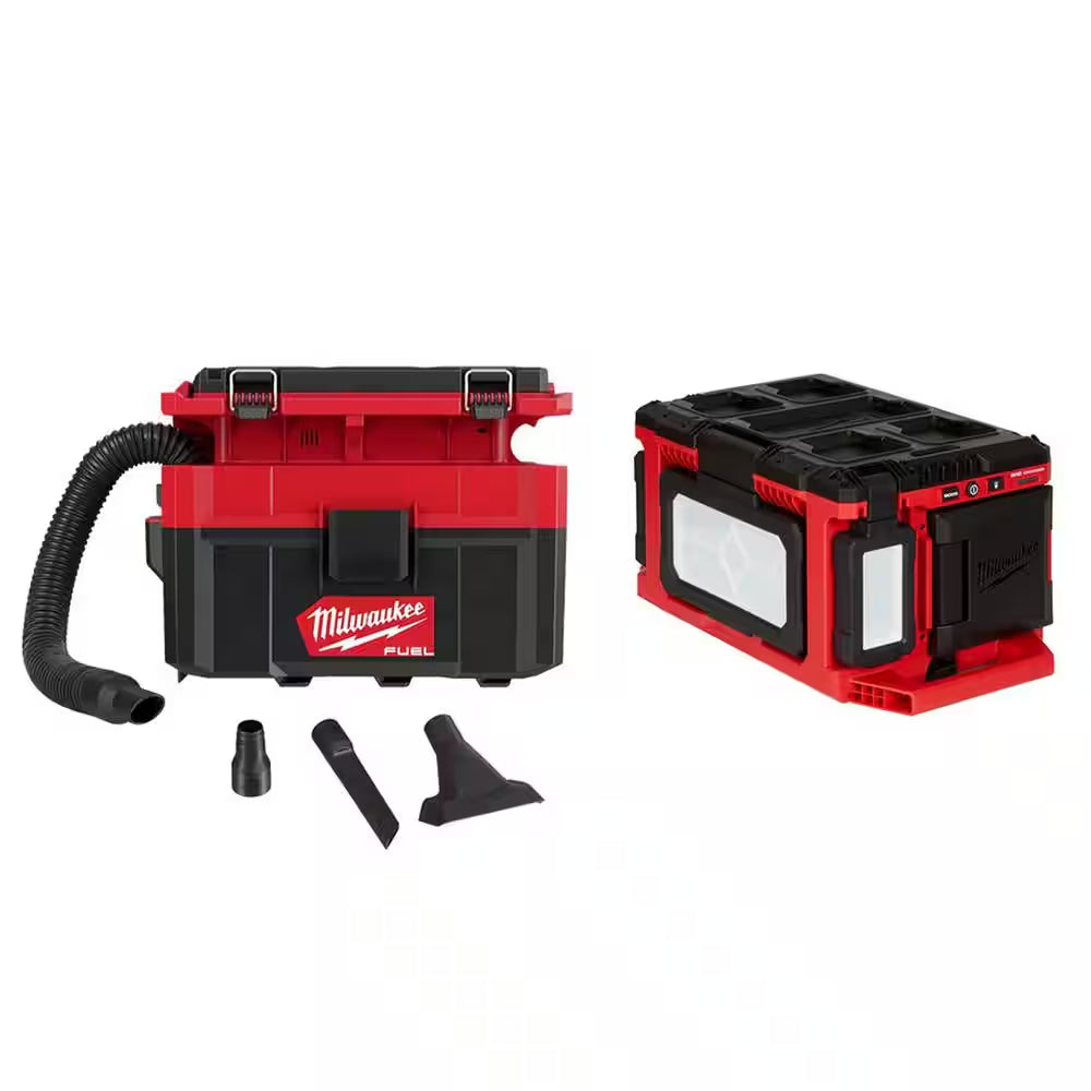 M18 18-Volt 2 Gal. Lithium-Ion Cordless Wet/Dry Vacuum with M18 XC 5.0 Ah Starter Kit
