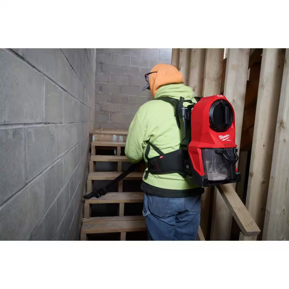 M18 FUEL 18 Volt Lithium Ion Brushless 3-In-1 Backpack Vacuum with M18 5. 0Ah XC Extended Capacity Battery