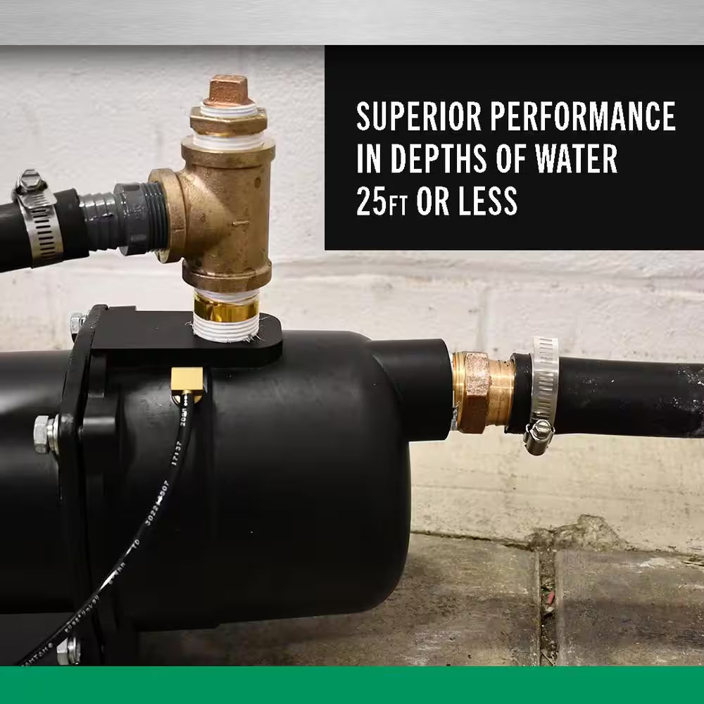 1/2 HP Plastic Shallow Well Jet Pump