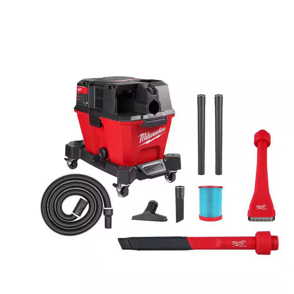 M18 18-Volt 2 Gal. Lithium-Ion Cordless Wet/Dry Vacuum with M18 XC 5.0 Ah Starter Kit