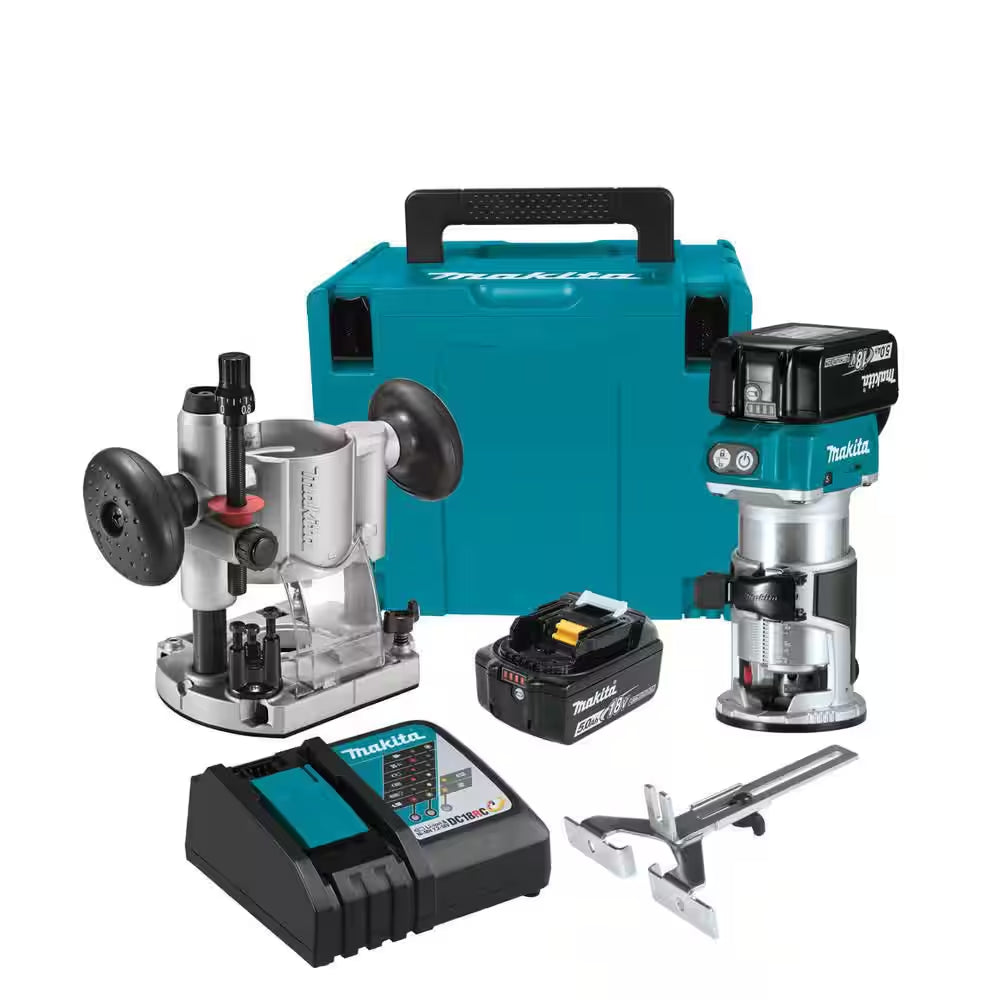 18V LXT Lithium-Ion Brushless Cordless Variable Speed Compact Router with Built-In LED Light (Tool Only)