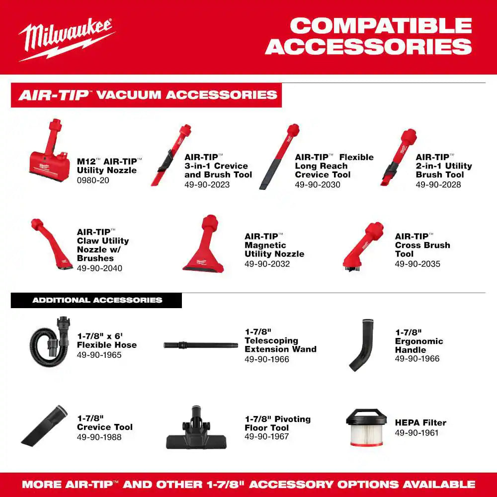 M18 FUEL 18 Volt Lithium Ion Brushless 3-In-1 Backpack Vacuum with M18 5. 0Ah XC Extended Capacity Battery