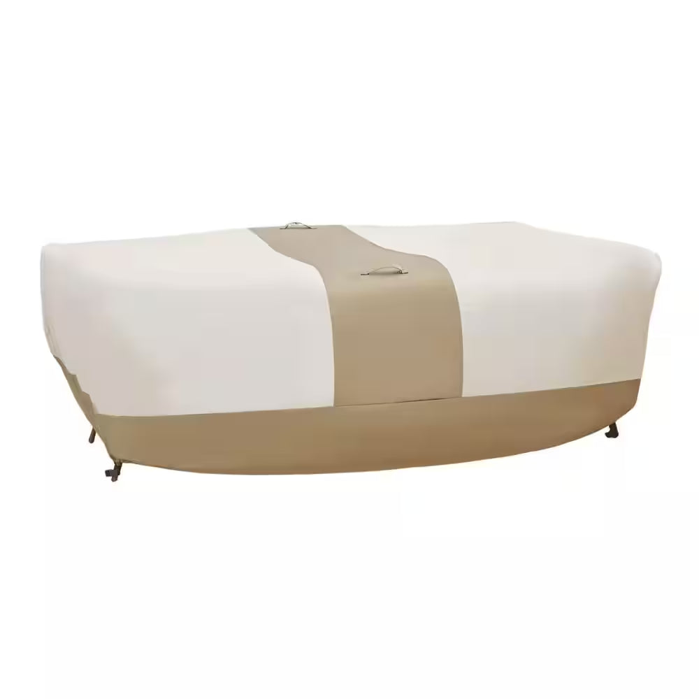 Rectangular Outdoor Patio Table with Chair Cover