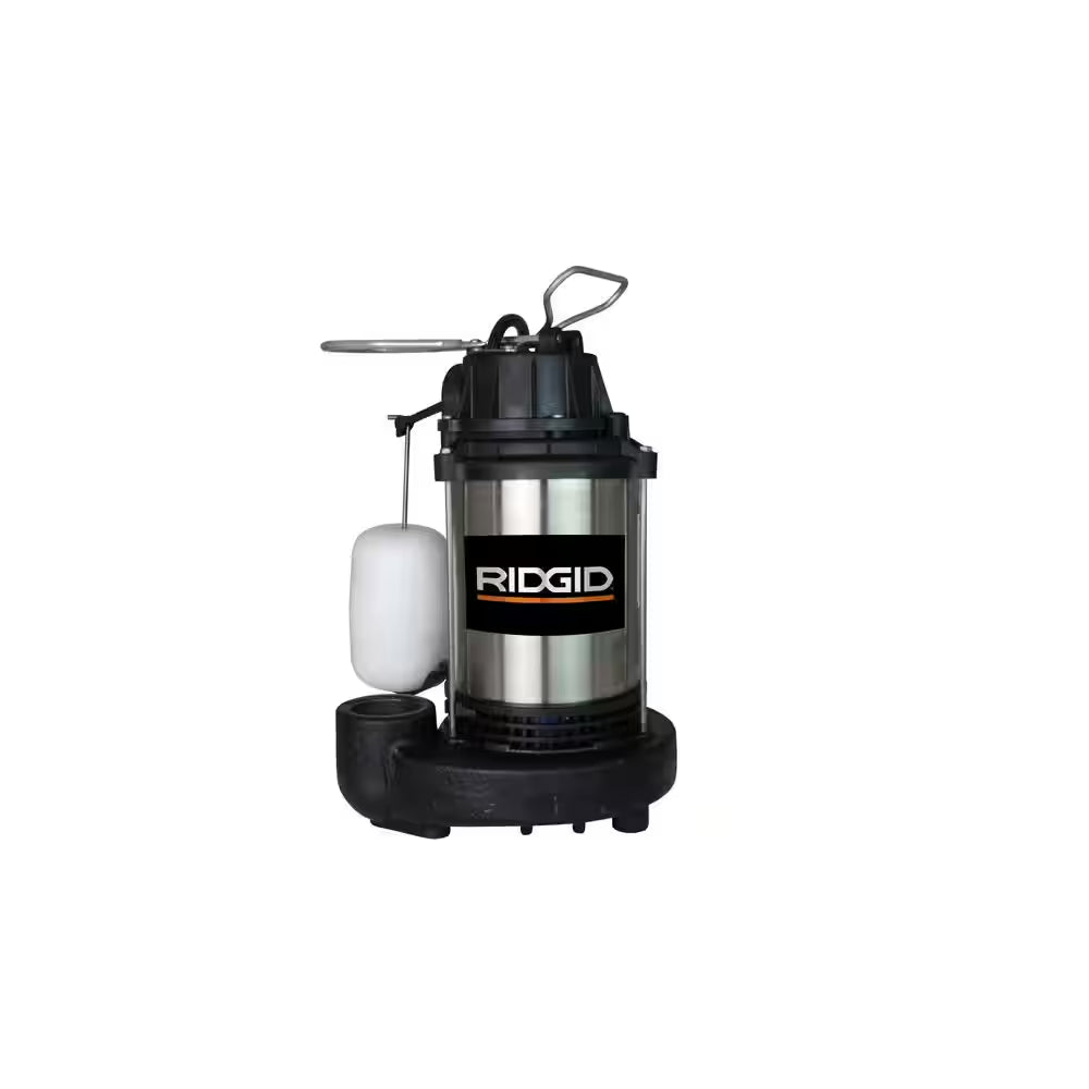 1 HP Stainless Steel Dual Suction Submersible Sump Pump