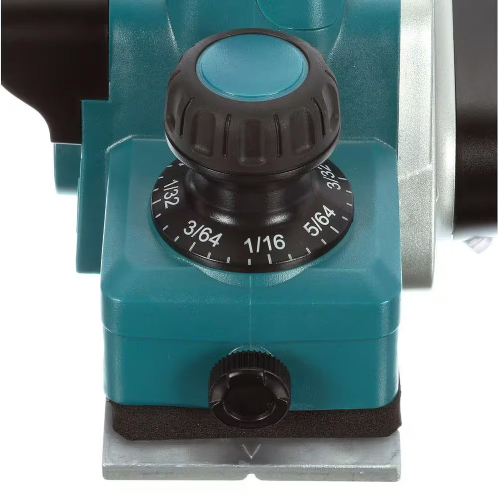 6.5 Amp 3-1/4 In. Corded Handheld Planer Kit with Blade Set, Hard Case