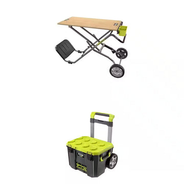 SPEED BENCH Mobile Workstation and LINK Rolling Tool Box Combo