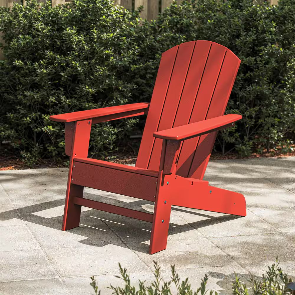 Seabrook Adirondack Chair in Slate Grey