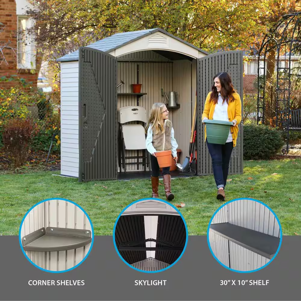 7 Ft. X 4.5 Ft. Resin Storage Shed