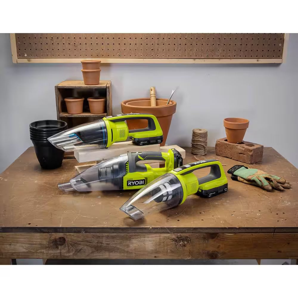 ONE+ 18V HIGH PERFORMANCE Kit W/ 4.0 Ah Battery, 2.0 Ah Battery, Charger, & FREE ONE+ Cordless Wet/Dry Hand Vacuum