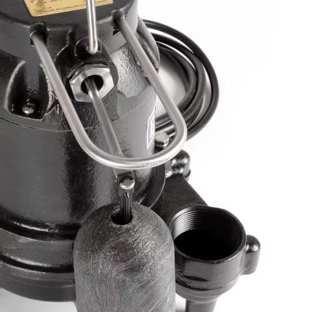 1/2 HP Cast Iron Submersible Sump Pump