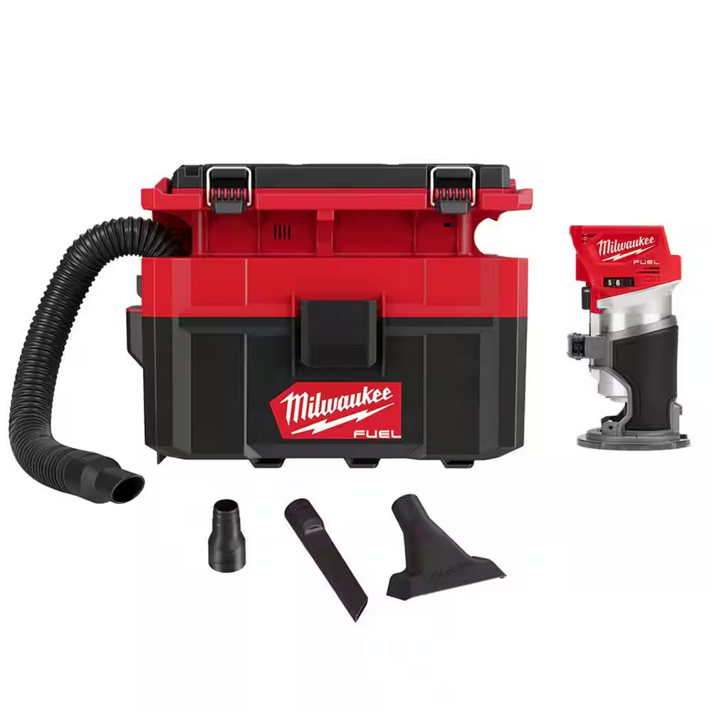 M18 18-Volt 2 Gal. Lithium-Ion Cordless Wet/Dry Vacuum with M18 XC 5.0 Ah Starter Kit