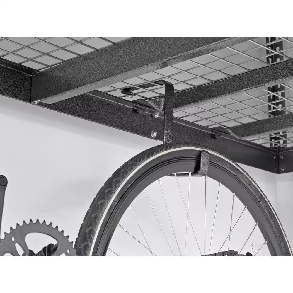 Versarac Gray Adjustable Steel Overhead Garage Storage Rack (48 in W X 96 in D)