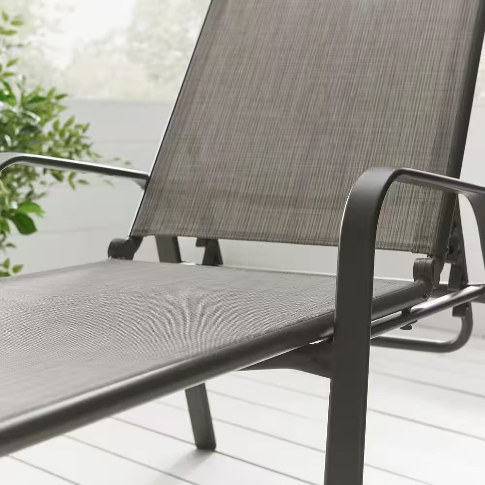 Sling Stack Outdoor Chaise Lounge-Riverbed