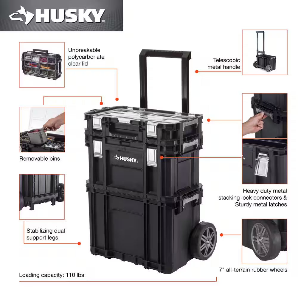 22 In. Connect Rolling System Tool Box