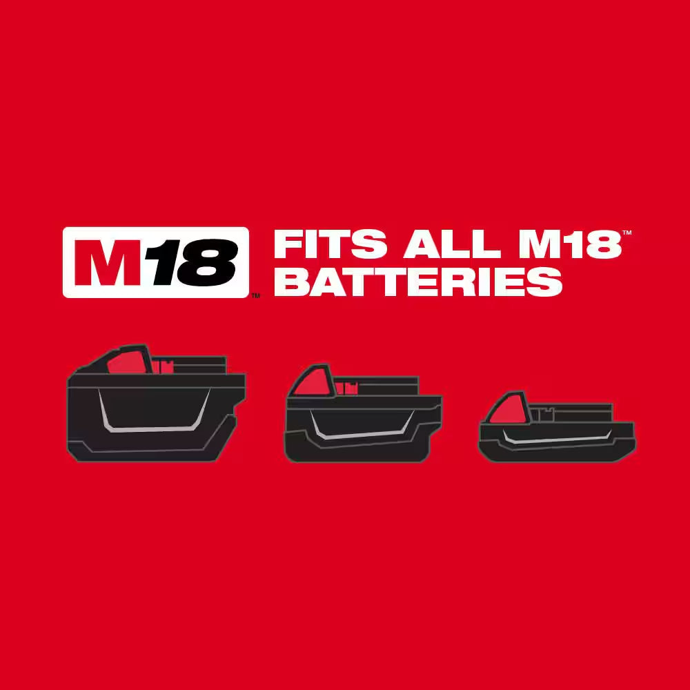M18 18-Volt 2 Gal. Lithium-Ion Cordless Wet/Dry Vacuum with (2) M18 5.0 Ah Battery
