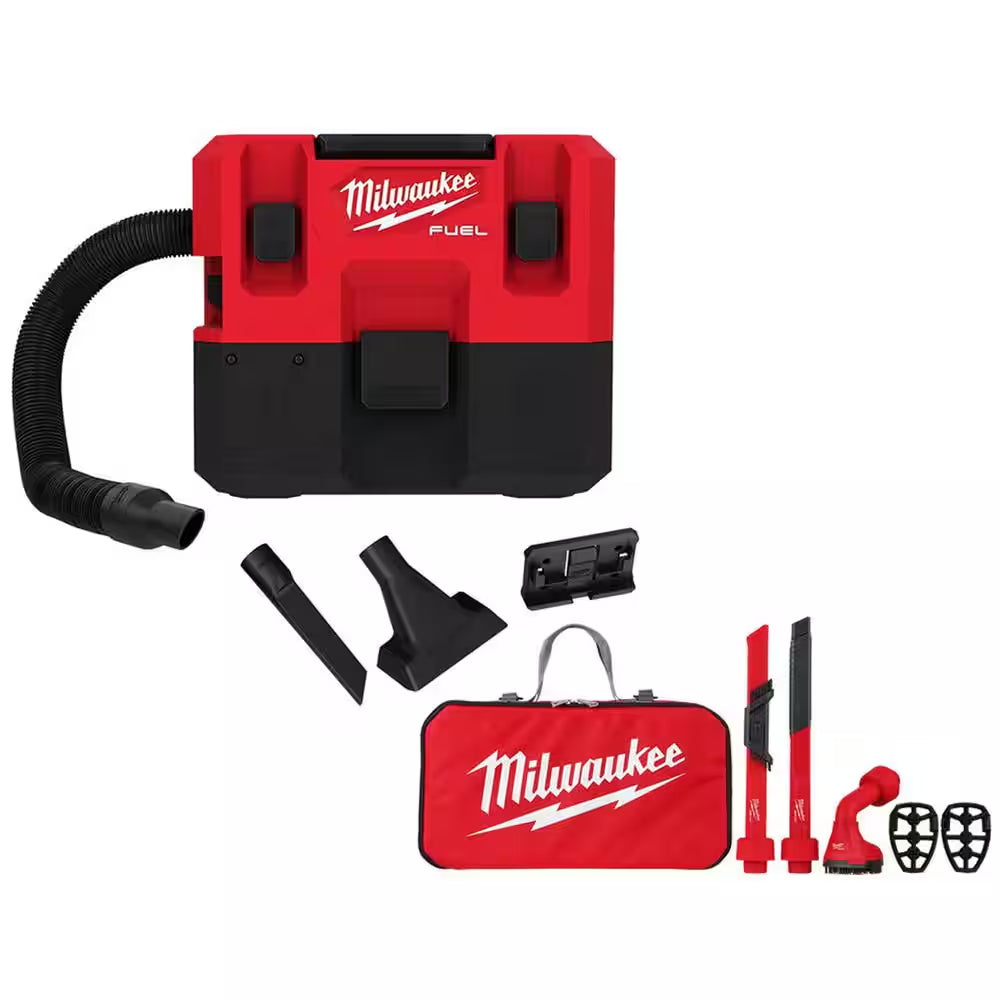M18 18-Volt 2 Gal. Lithium-Ion Cordless Wet/Dry Vacuum with M18 XC 5.0 Ah Starter Kit