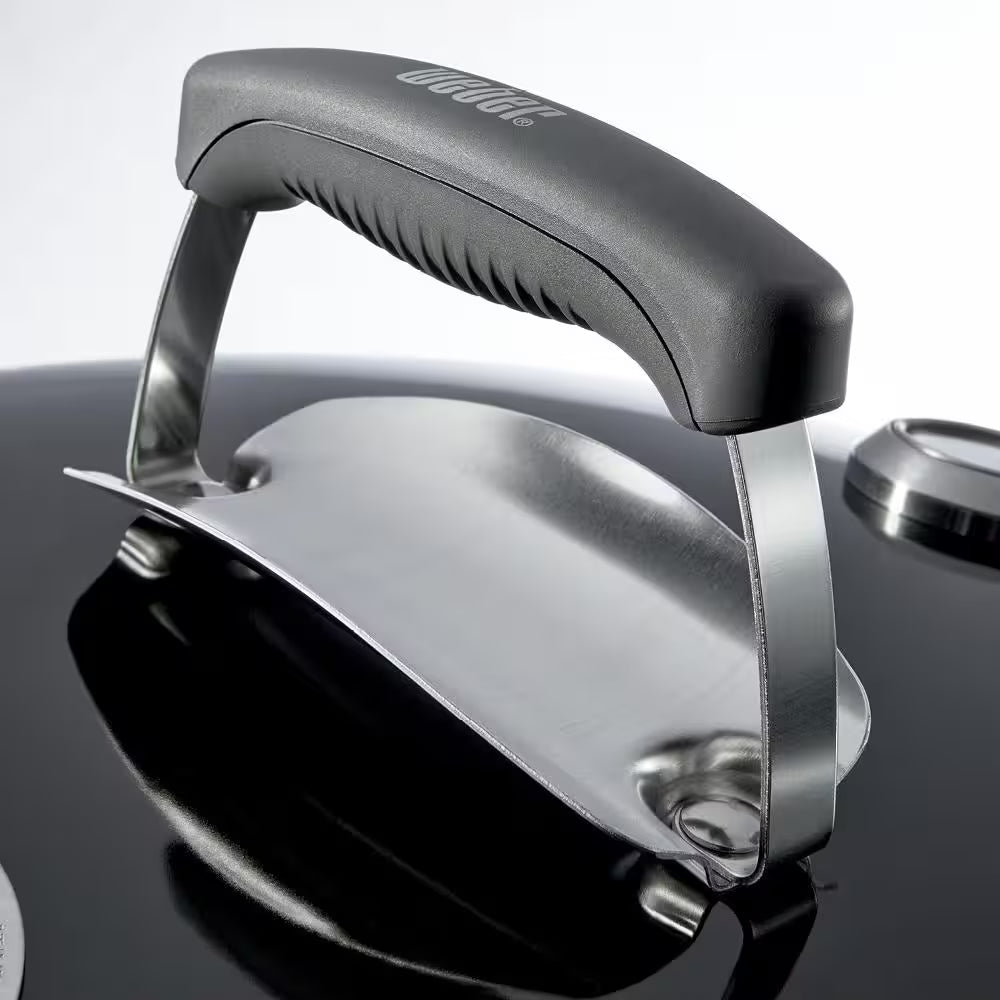 Original Kettle Premium 22 In. Charcoal Grill in Black with Built-In Thermometer with Premium Grill Cover