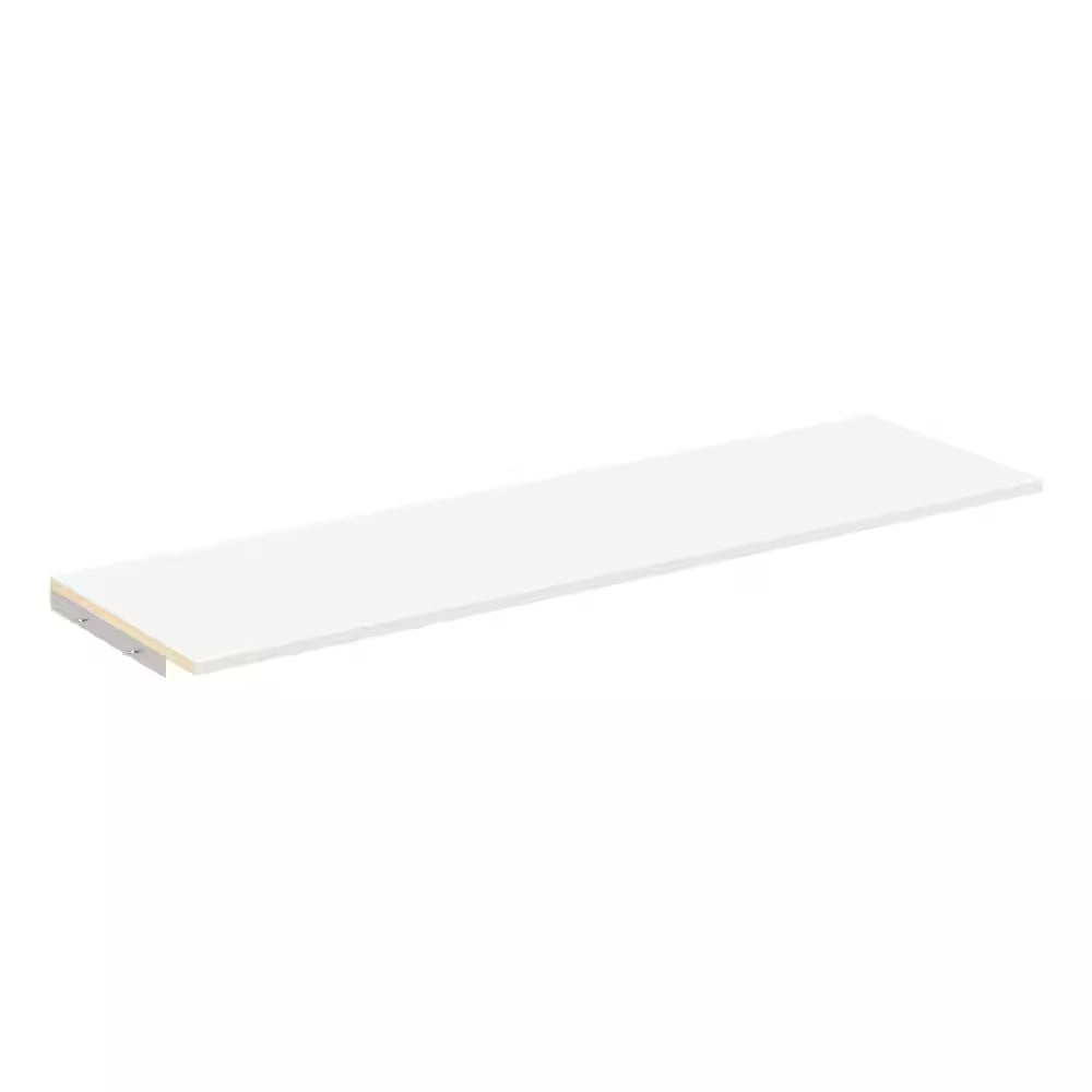 Style+ 48 In. W White Top Shelf Kit