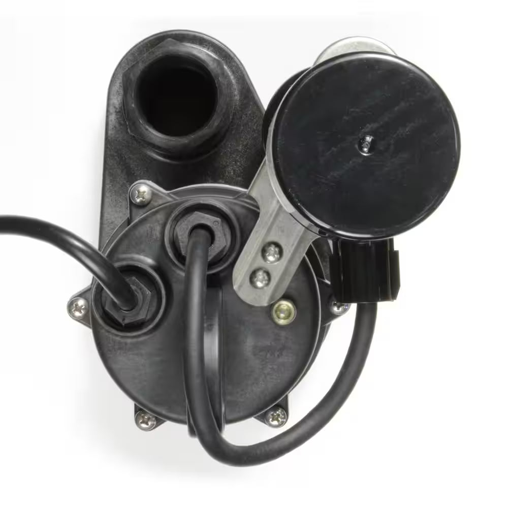1/2 HP Aluminum Submersible Sump Pump Vertical Switch